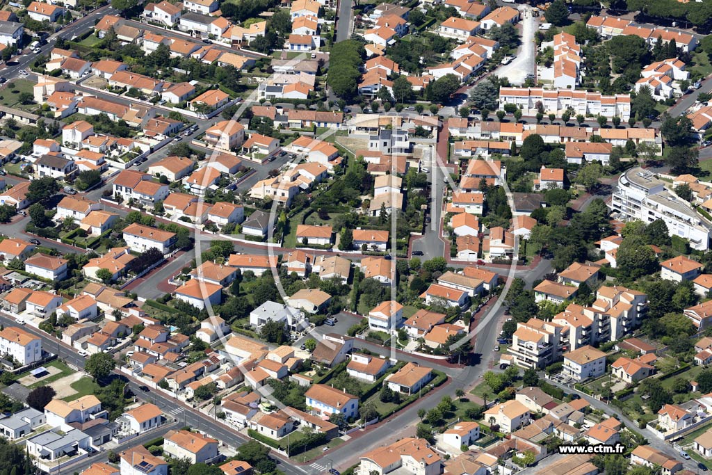 Photo arienne de Royan (le Perche)