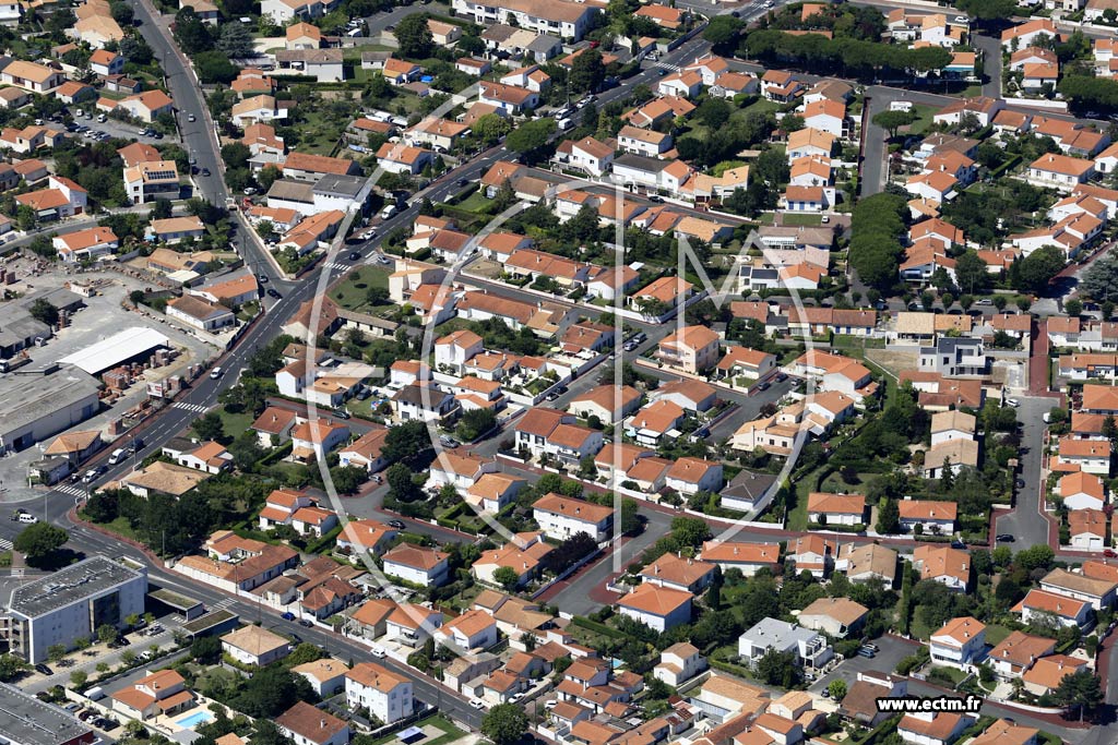 Photo arienne de Royan (le Perche)