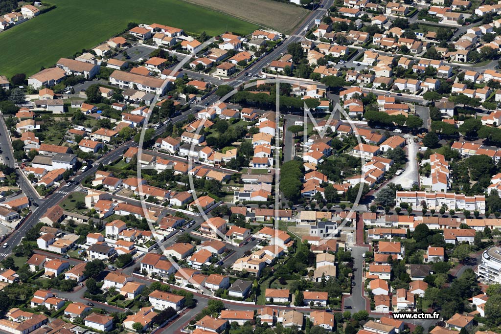 Photo arienne de Royan (le Perche)