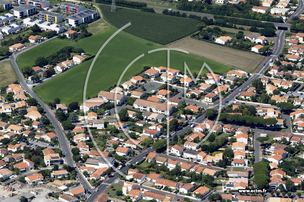 Photo arienne de Royan (le Perche)
