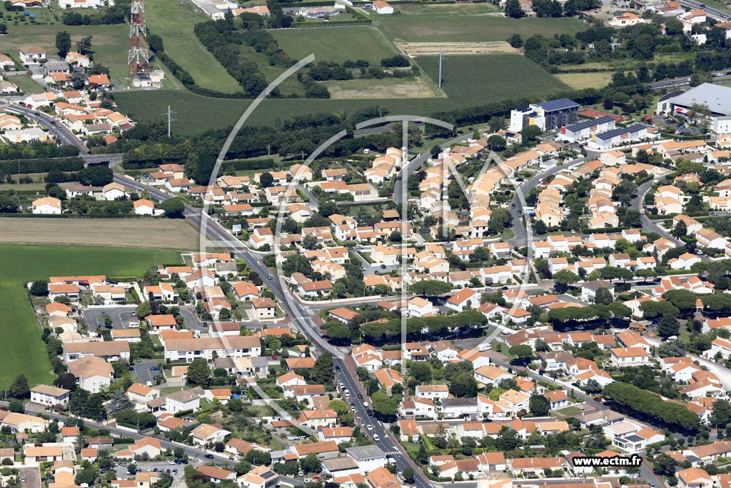 Photo arienne de Royan (le Perche)
