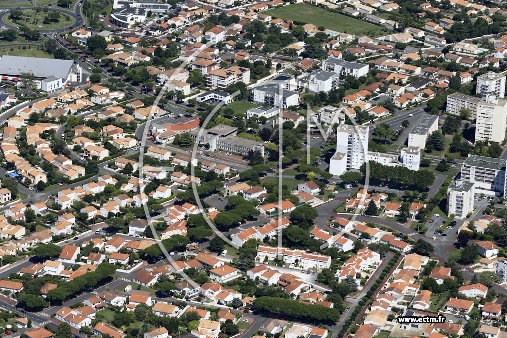 Photo arienne de Royan (le Perche)