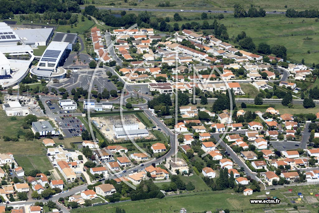 Photo arienne de Royan (Saint-Pierre)