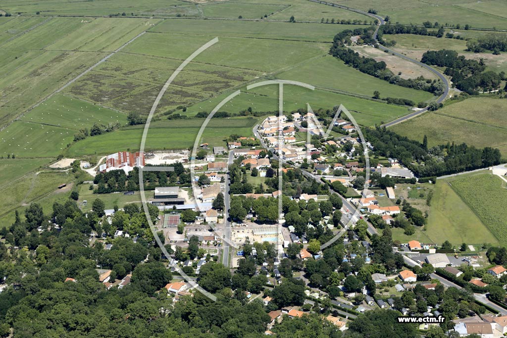 Photo arienne de Saint-Augustin (le Bourg)