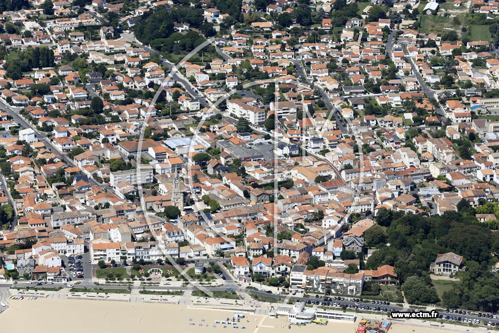 Photo arienne de Saint-Georges-de-Didonne (Centre)