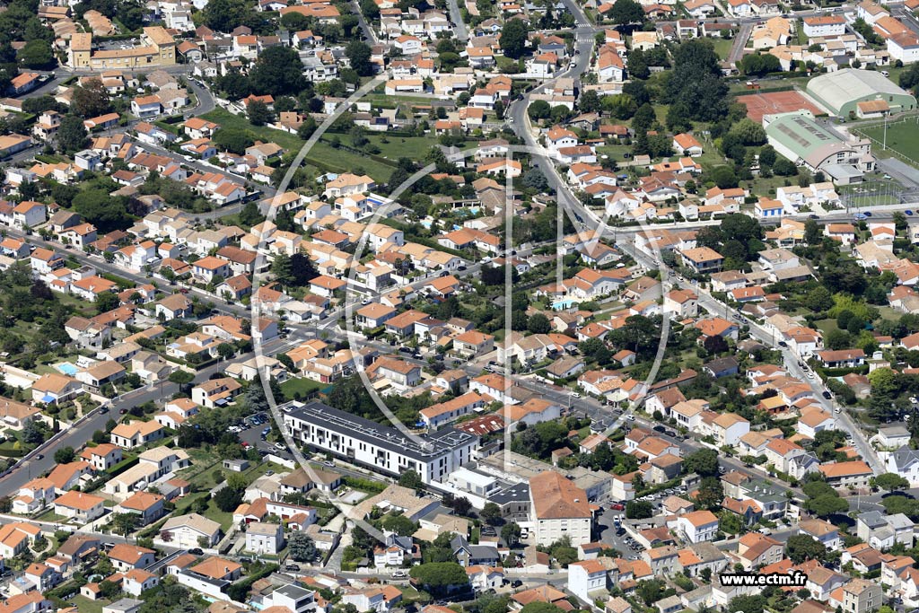 Photo arienne de Saint-Georges-de-Didonne (Centre)