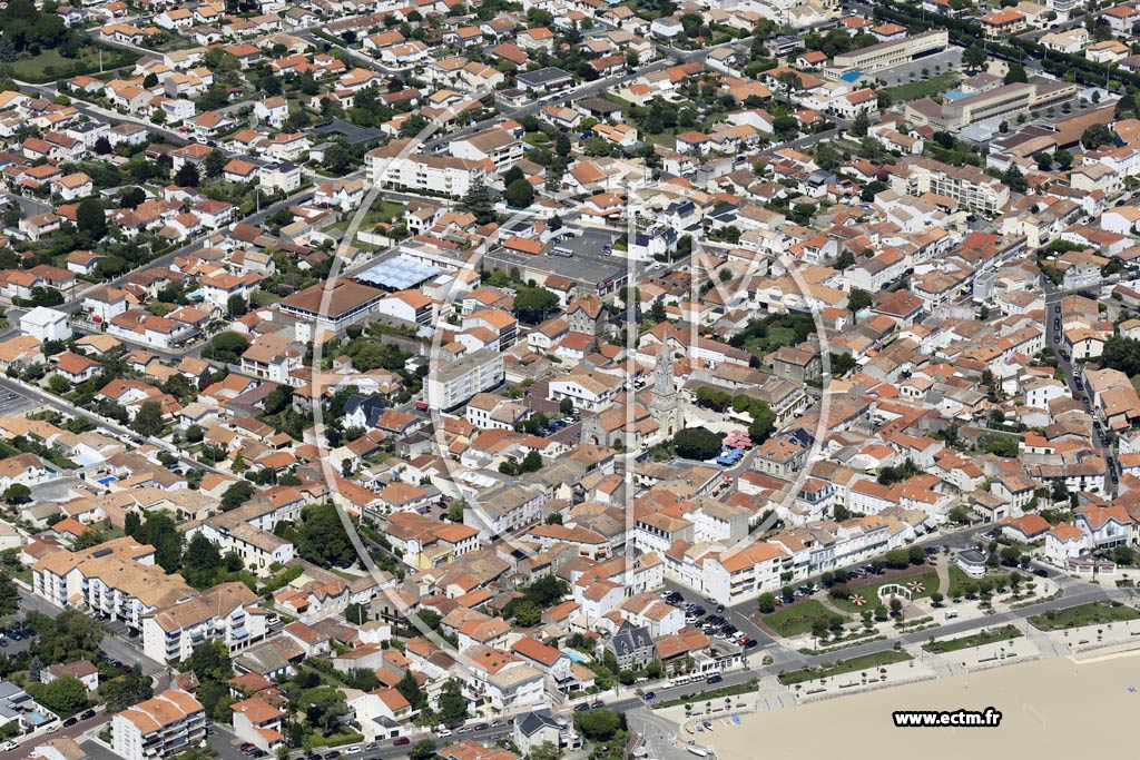 Photo arienne de Saint-Georges-de-Didonne (Centre)
