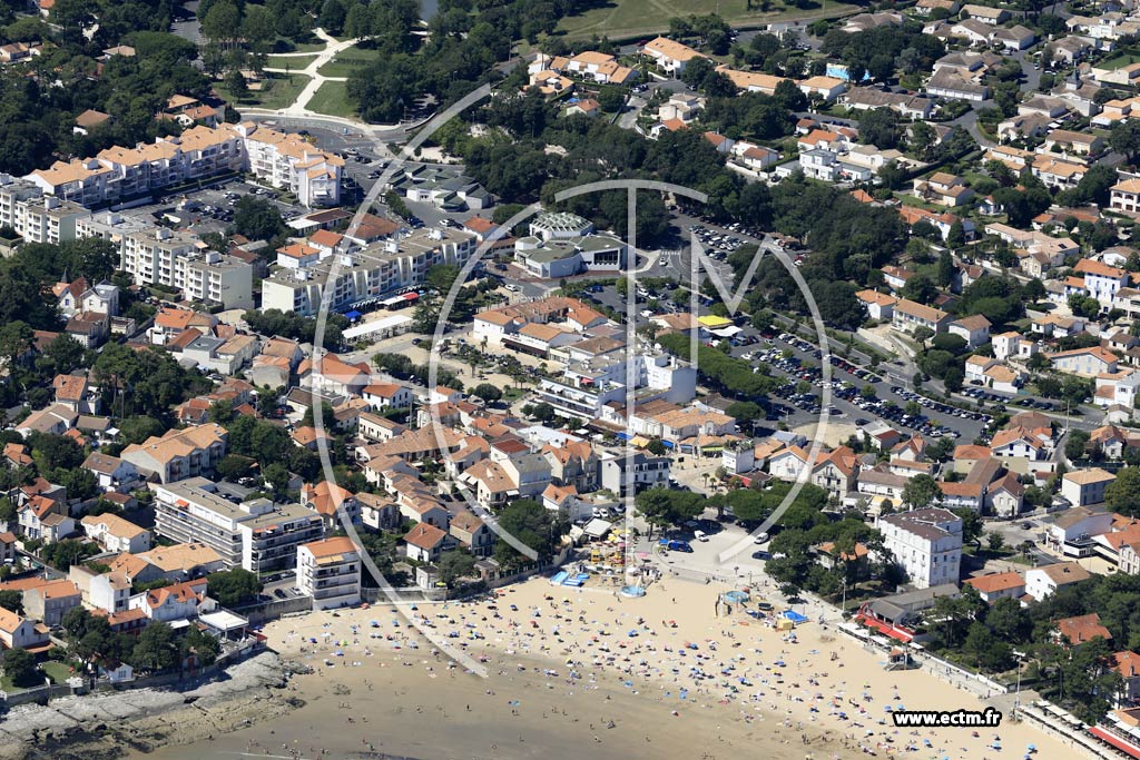 Photo arienne de Saint-Palais-sur-Mer (Centre)