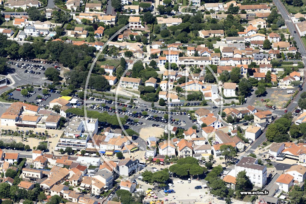 Photo arienne de Saint-Palais-sur-Mer (Centre)