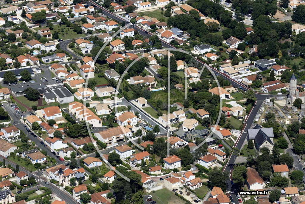 Photo arienne de Saint-Palais-sur-Mer (Centre)