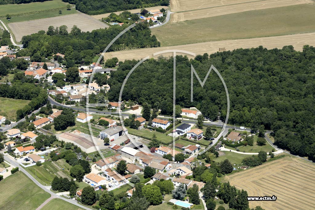 Photo arienne de Saint-Palais-sur-Mer (Champagnole)