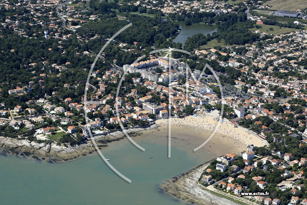 Photo arienne de Saint-Palais-sur-Mer (Conche de Saint-Palais)