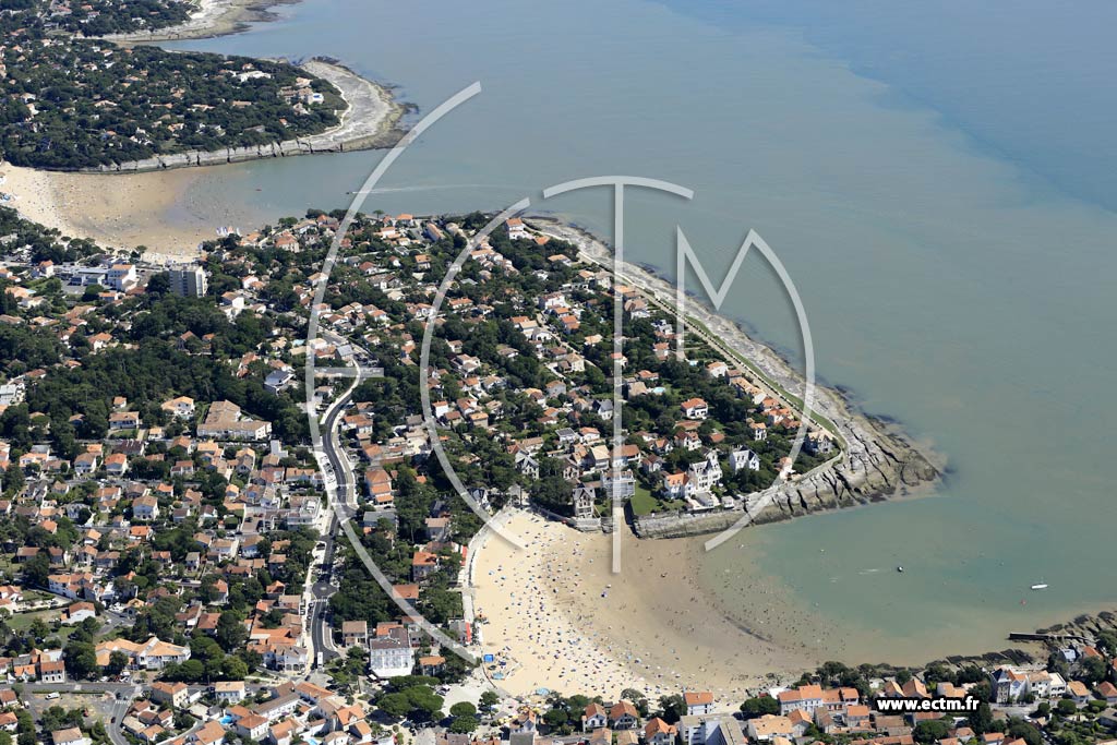 Photo arienne de Saint-Palais-sur-Mer (Corniche de Nauzan - Conche de Saint-Palais)