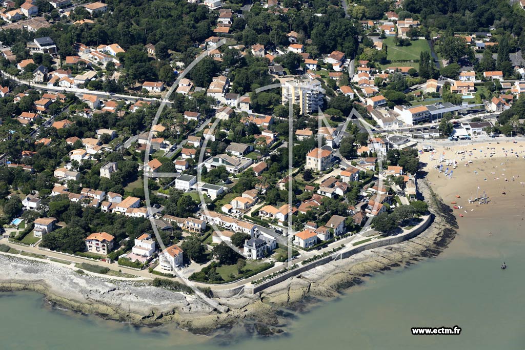 Photo arienne de Saint-Palais-sur-Mer (Corniche de Nauzan)