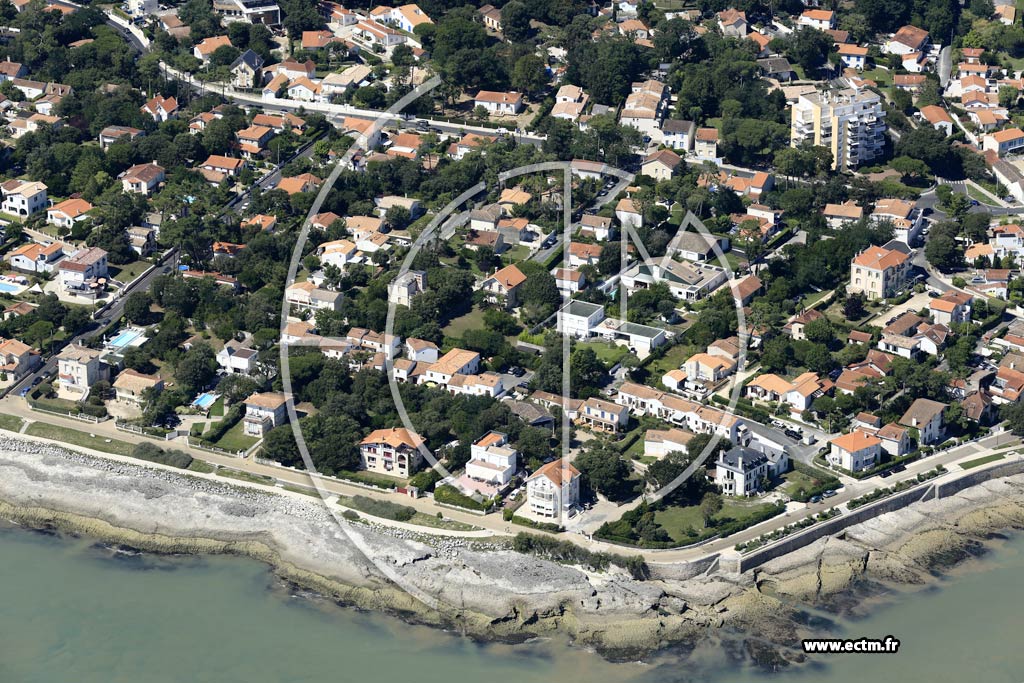 Photo arienne de Saint-Palais-sur-Mer (Corniche de Nauzan)