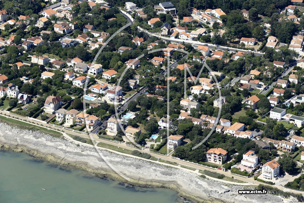 Photo arienne de Saint-Palais-sur-Mer (Corniche de Nauzan)
