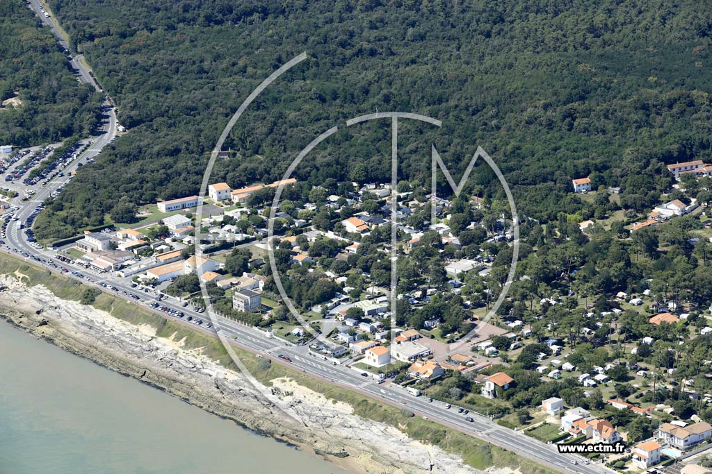 Photo arienne de Saint-Palais-sur-Mer (la Grande Cte)