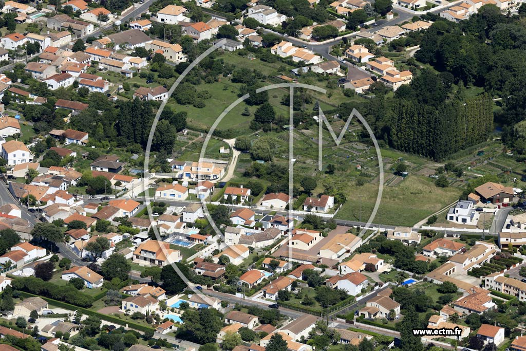 Photo arienne de Saint-Palais-sur-Mer (la Palud)