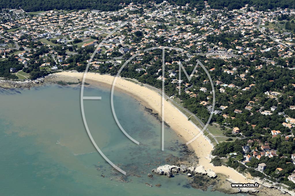 Photo arienne de Saint-Palais-sur-Mer (la Platin)