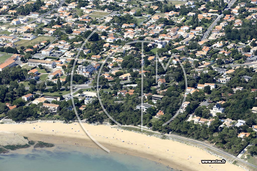 Photo arienne de Saint-Palais-sur-Mer (la Platin)