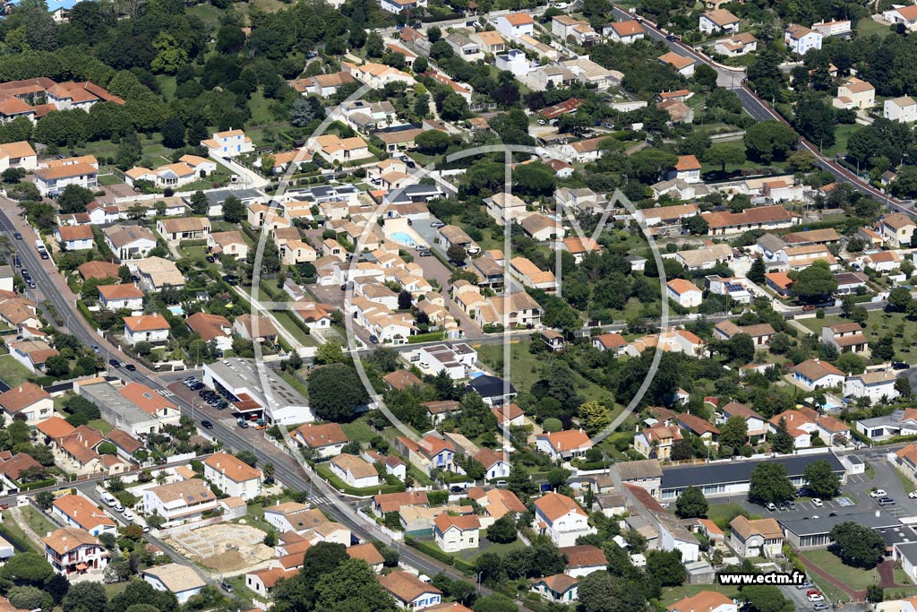 Photo arienne de Saint-Palais-sur-Mer (les Deux-Plages)