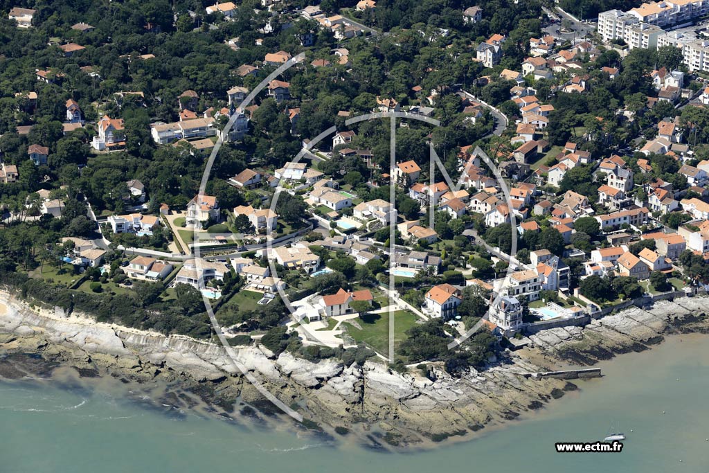 Photo arienne de Saint-Palais-sur-Mer (les Pierrires)