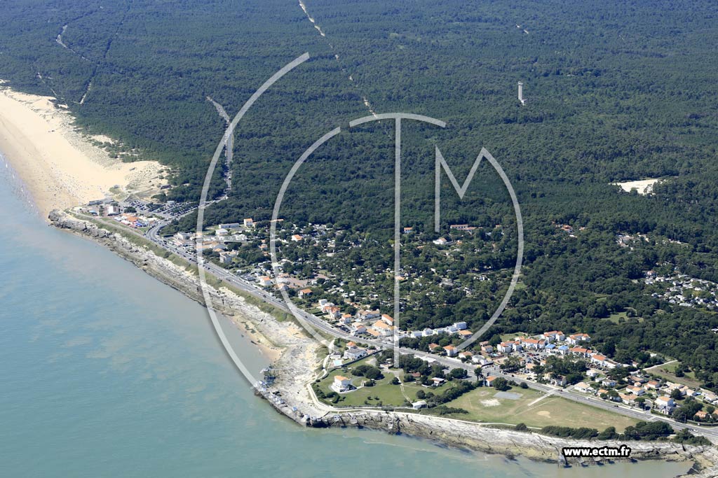Photo arienne de Saint-Palais-sur-Mer (Puits de l'Auture - la Grande Cte)