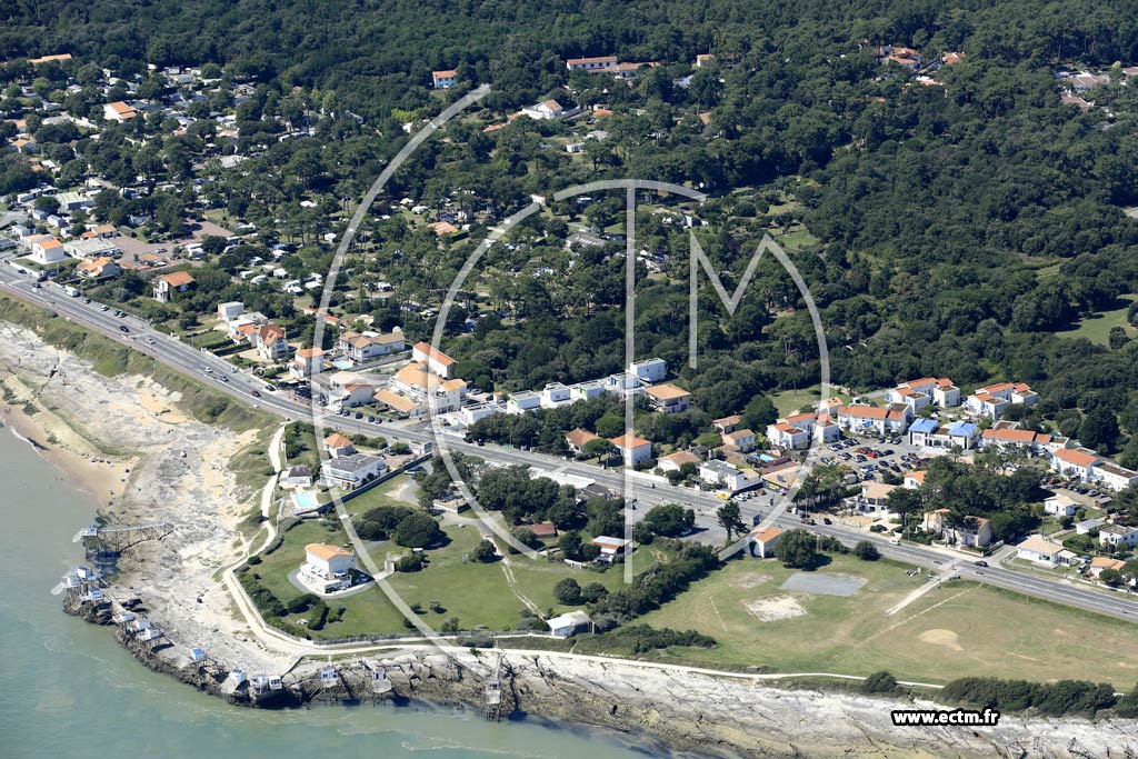 Photo arienne de Saint-Palais-sur-Mer (Puits de l'Auture)