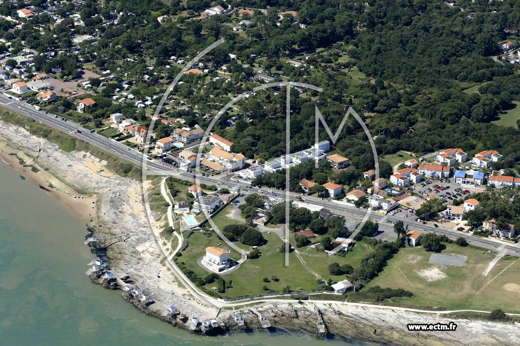 Photo arienne de Saint-Palais-sur-Mer (Puits de l'Auture)