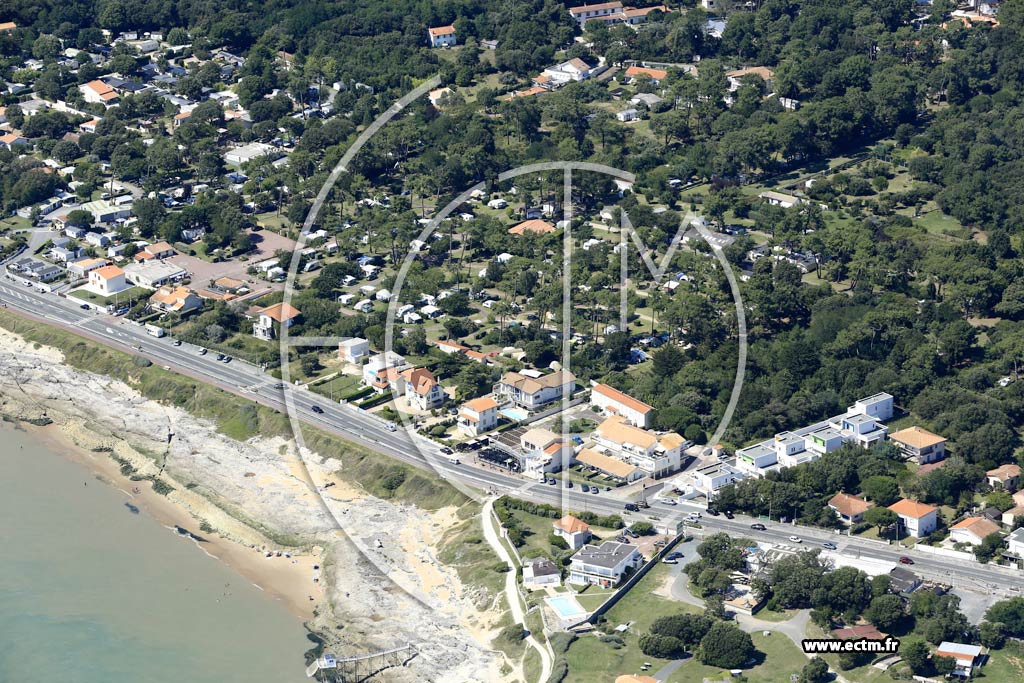 Photo arienne de Saint-Palais-sur-Mer (Puits de l'Auture)