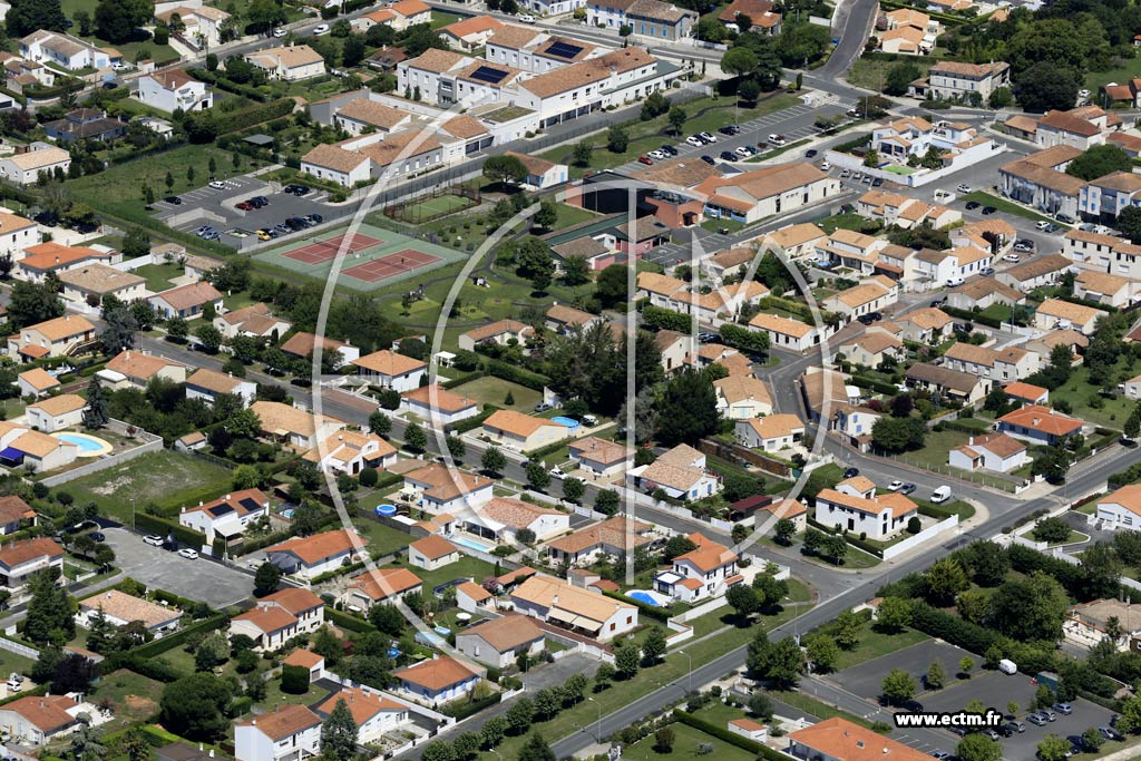 Photo arienne de Saint-Sulpice-de-Royan