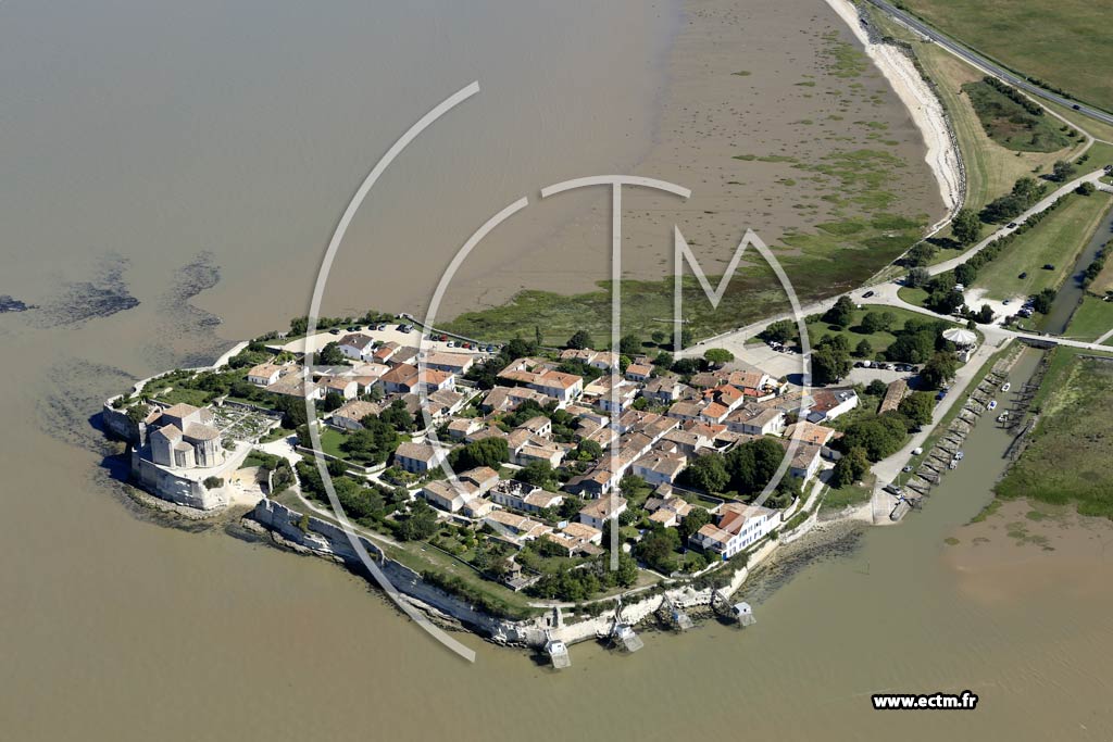 Photo arienne de Talmont-sur-Gironde