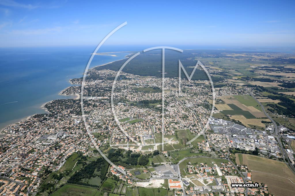Photo arienne de Vaux-sur-Mer