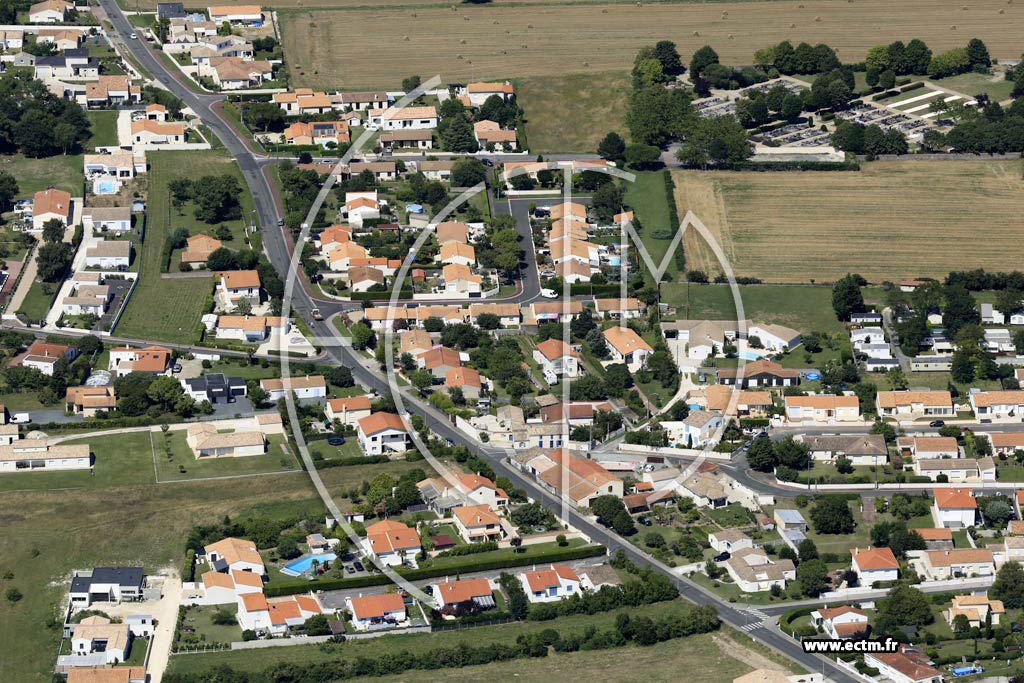 Photo arienne de Vaux-sur-Mer