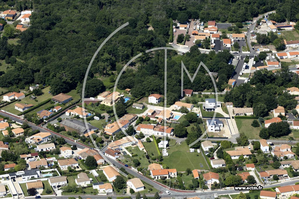 Photo arienne de Vaux-sur-Mer (Chantemerle)