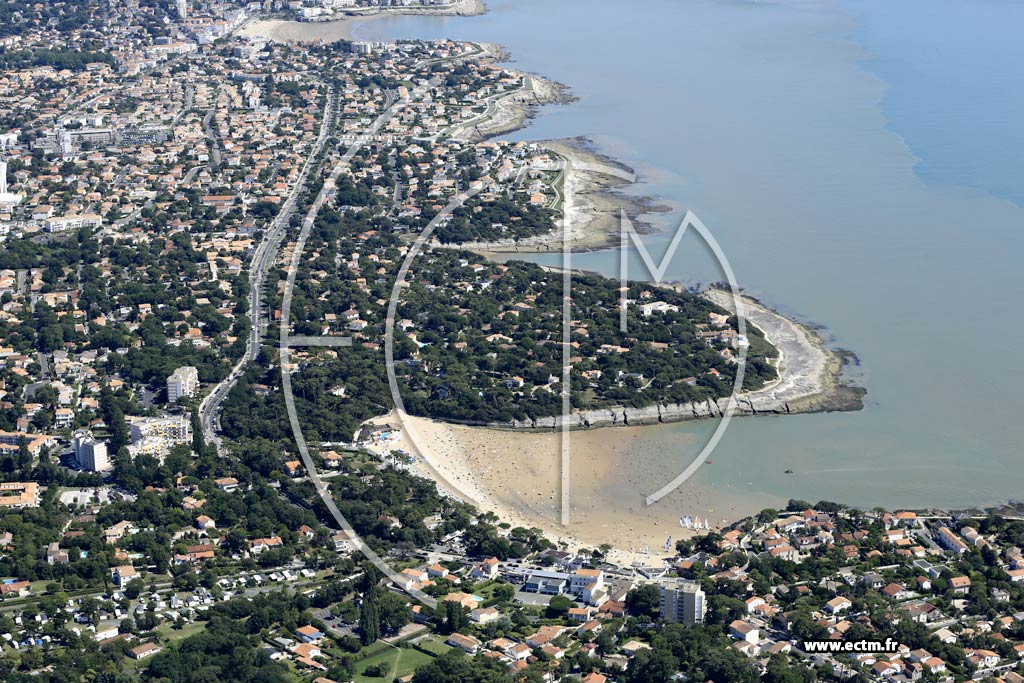 Photo arienne de Vaux-sur-Mer (les Fes - Baie de Nauzan)