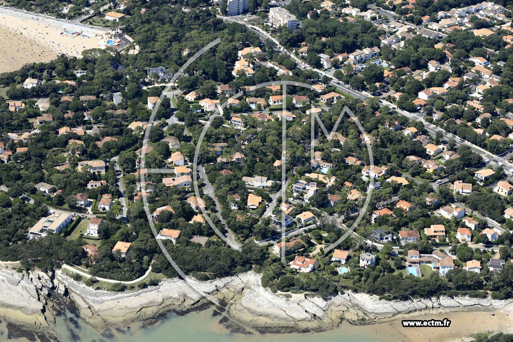 Photo arienne de Vaux-sur-Mer (les Fes)