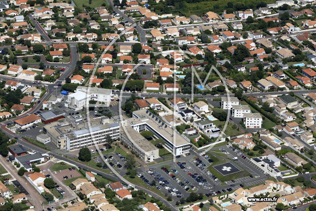 Photo arienne de Vaux-sur-Mer (Malakoff - Centre Hospitalier de Royan)