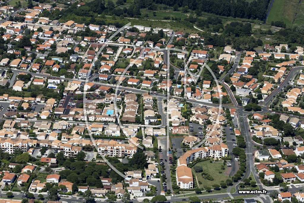 Photo arienne de Vaux-sur-Mer (Malakoff)