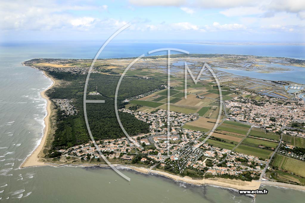 Photo arienne de Ars-en-R (Grignon)