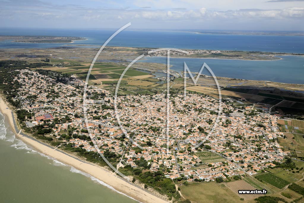 Photo arienne de La Couarde-sur-Mer