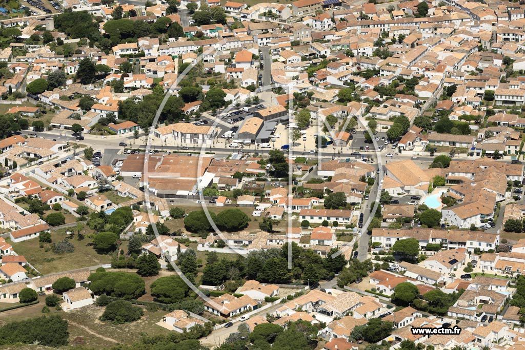 Photo arienne de La Couarde-sur-Mer