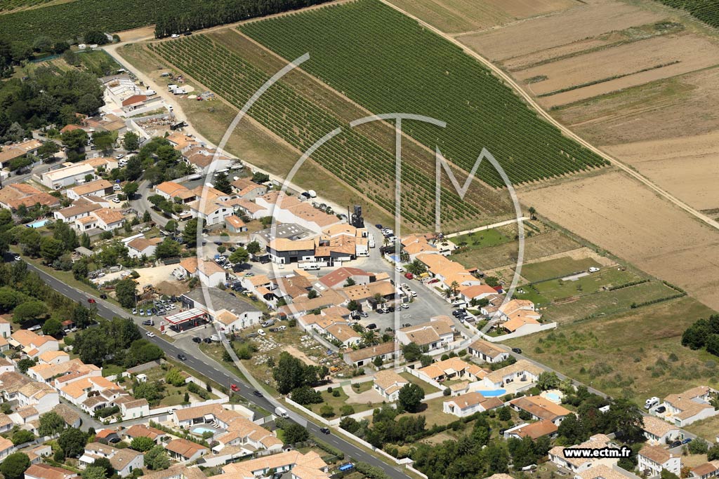 Photo arienne de La Couarde-sur-Mer