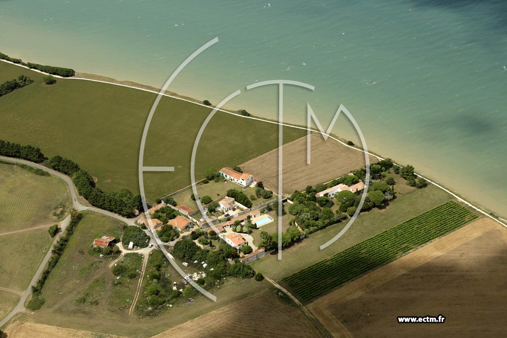 Photo arienne de La Flotte (les Hertaux)