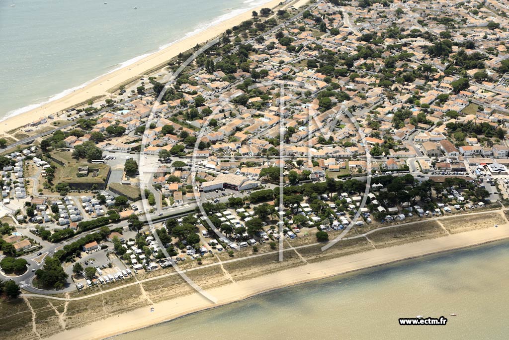 Photo arienne de Rivedoux-Plage