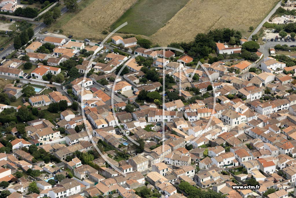 Photo arienne de Saint-Clment-des-Baleines (le Gillieux)