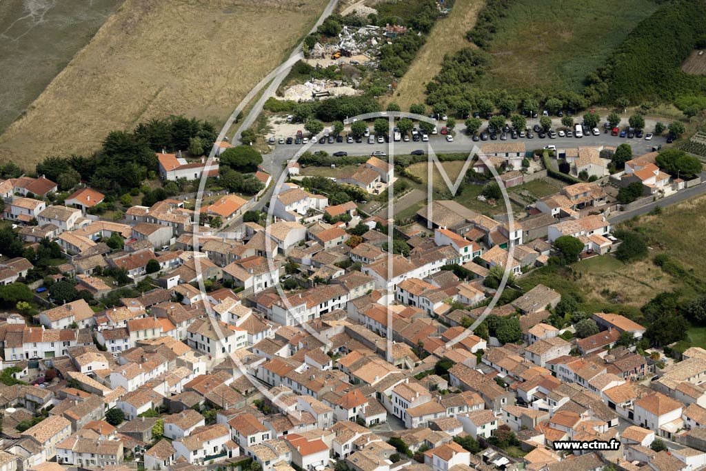 Photo arienne de Saint-Clment-des-Baleines (le Gillieux)