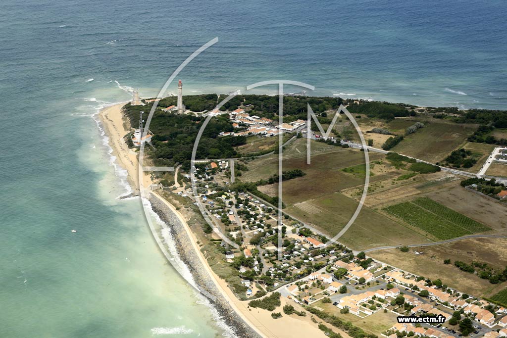 Photo arienne de Saint-Clment-des-Baleines (les Baleines)