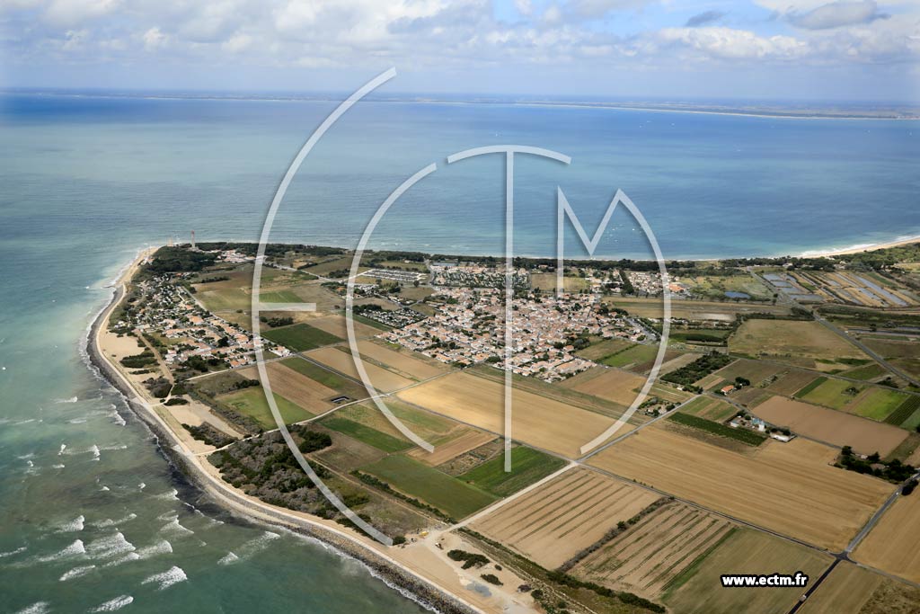 Photo arienne de Saint-Clment-des-Baleines (les Doraux - le Gillieux)
