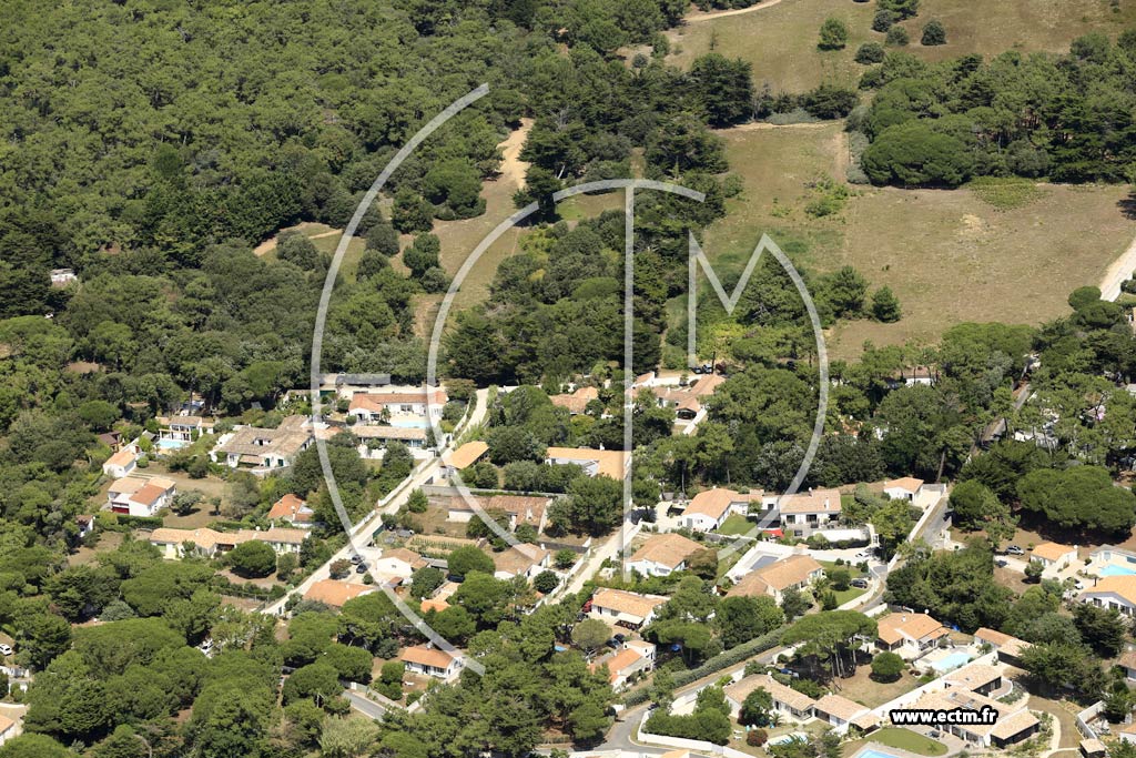 Photo arienne de Sainte-Marie-de-R (les Ensemberts)